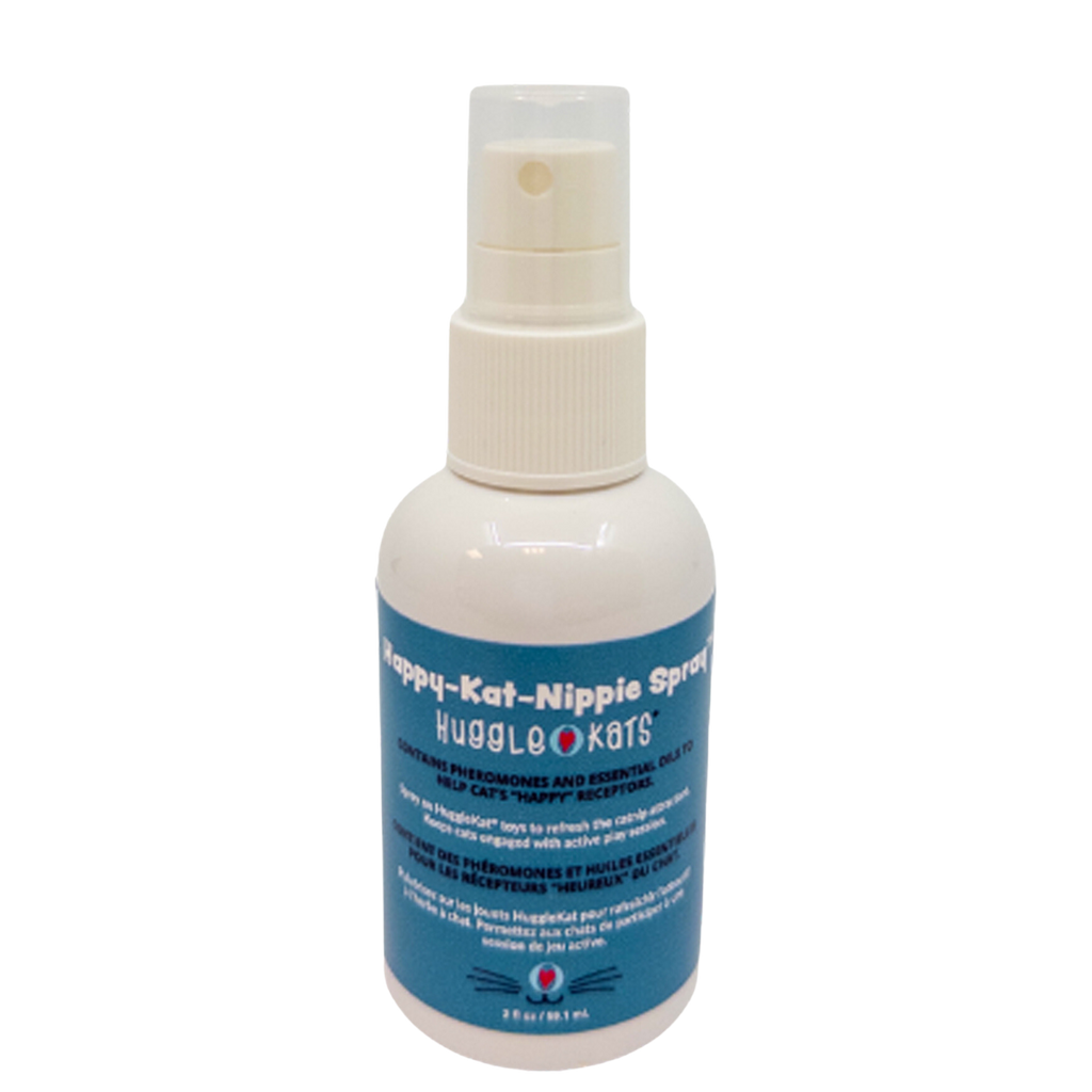 HuggleKats® Happy-Kat-Nippie Catnip Spray, 2oz - Premium