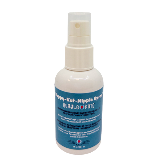HuggleKats® Happy-Kat-Nippie Catnip Spray, 2oz - Premium