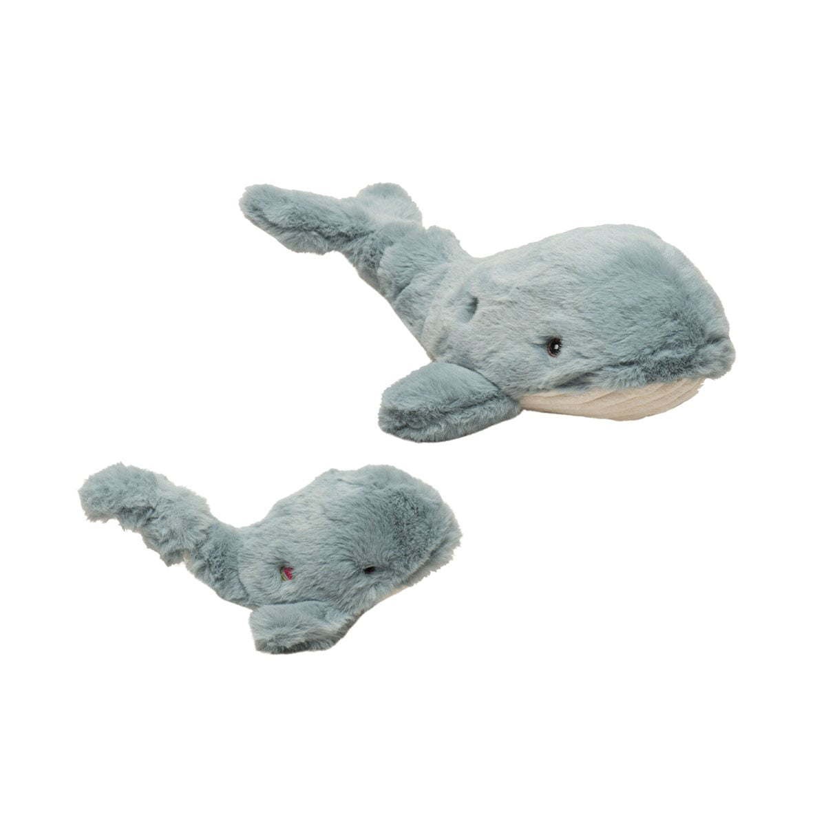 Dog Plush Toy Mobie Whale Knottie Soft Squeaky Stuffed Animal - Detail Angle 6 | Majestic Pet Kingdom