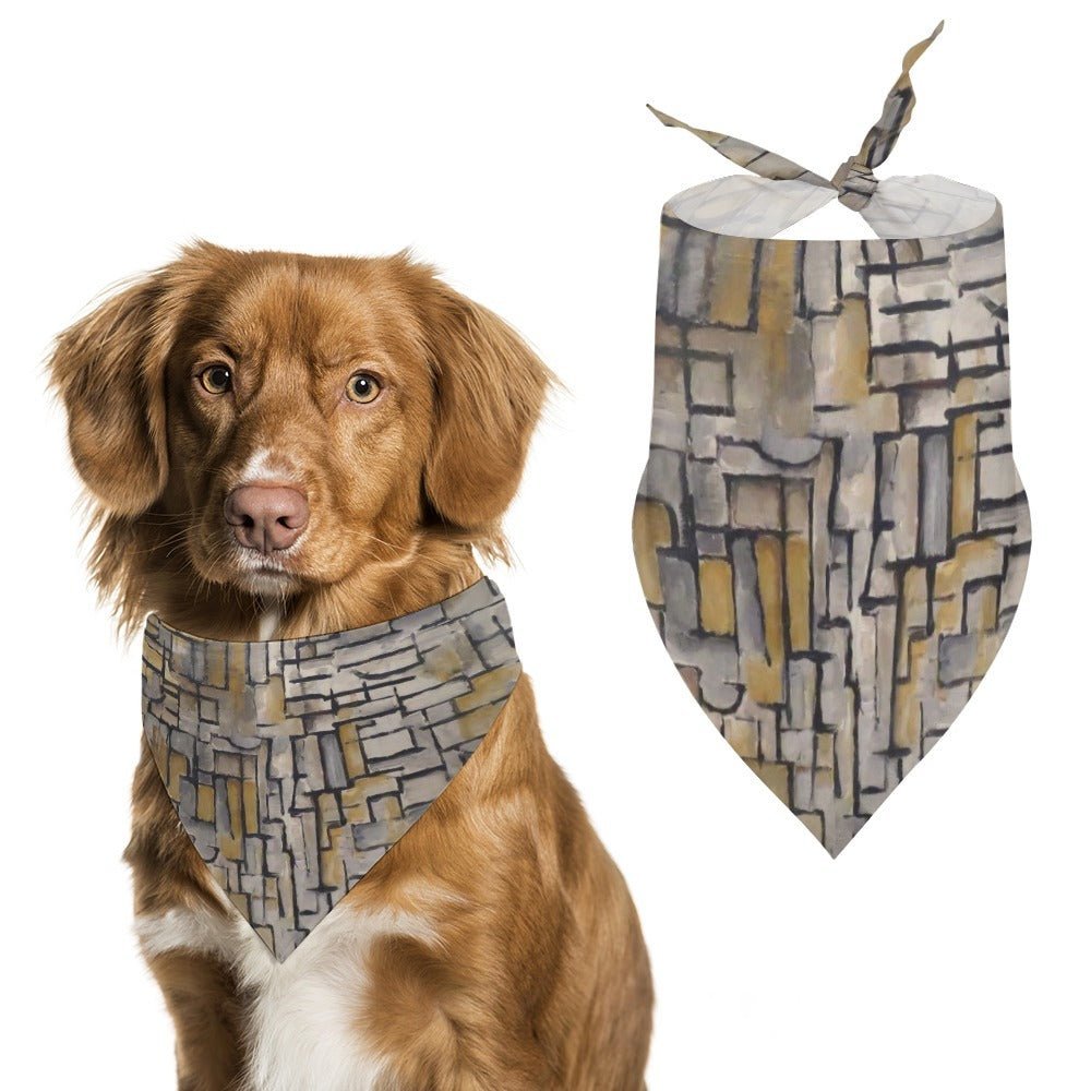 Mondrian Tableau No. 2, Composition No. VII Pet Scarf Best
