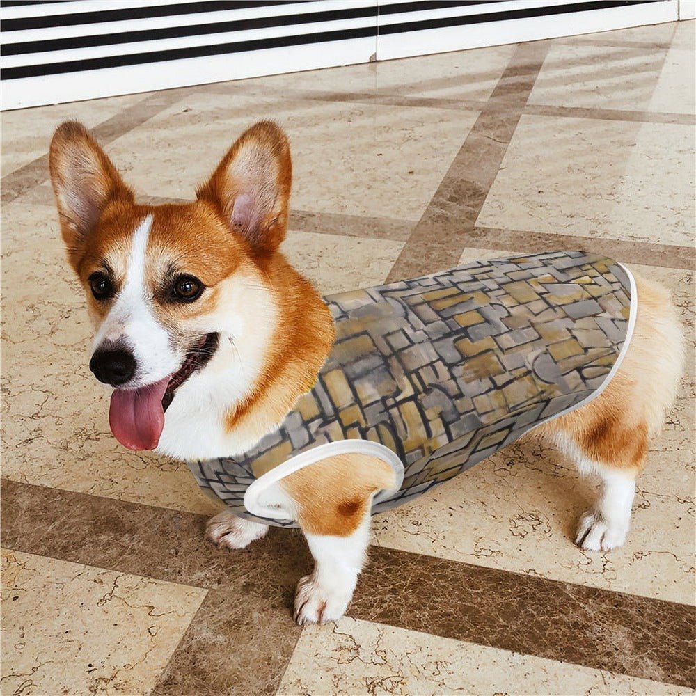 Mondrian Tableau No. 2, Composition No. VII Pet Vest Best - Majestic Pet Kingdom