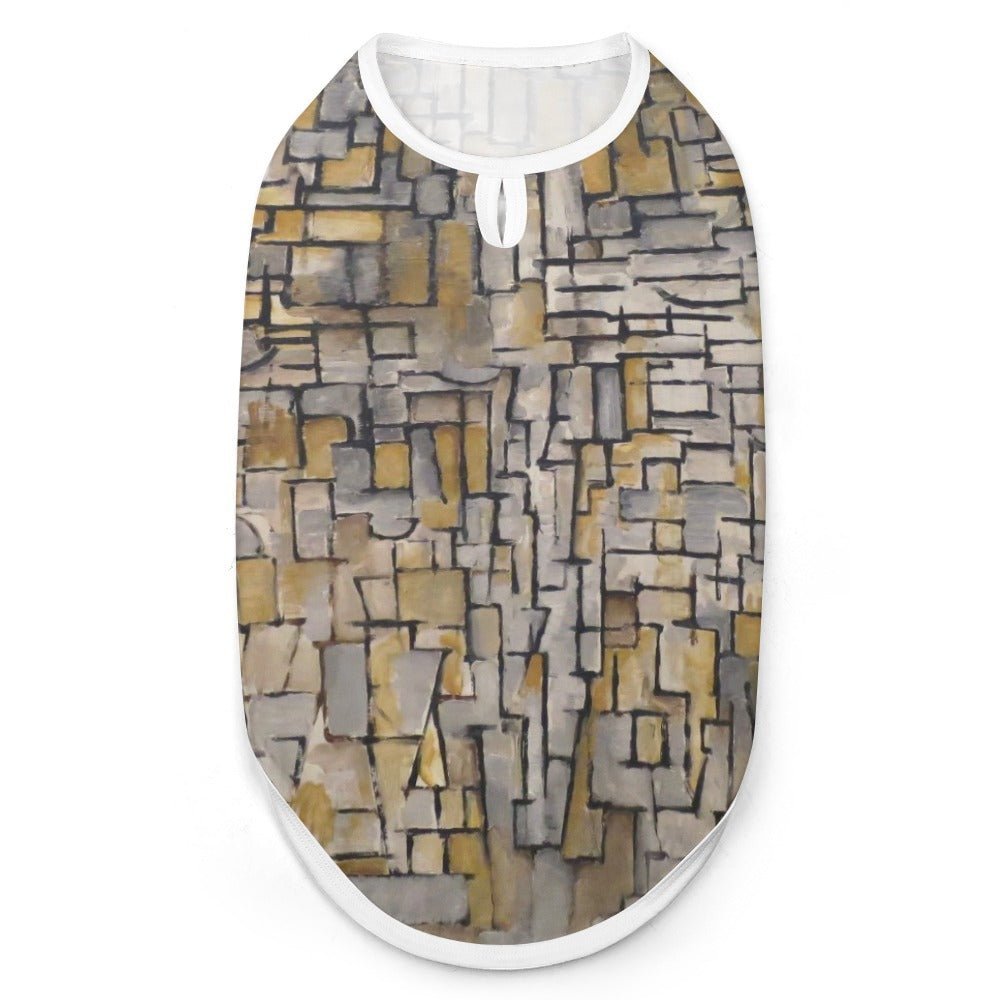 Mondrian Tableau No. 2, Composition No. VII Pet Vest Best - Majestic Pet Kingdom