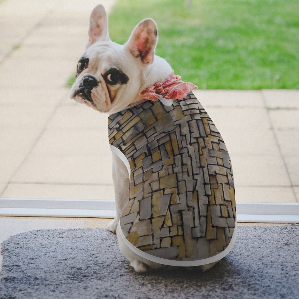 Mondrian Tableau No. 2, Composition No. VII Pet Vest Best - Majestic Pet Kingdom