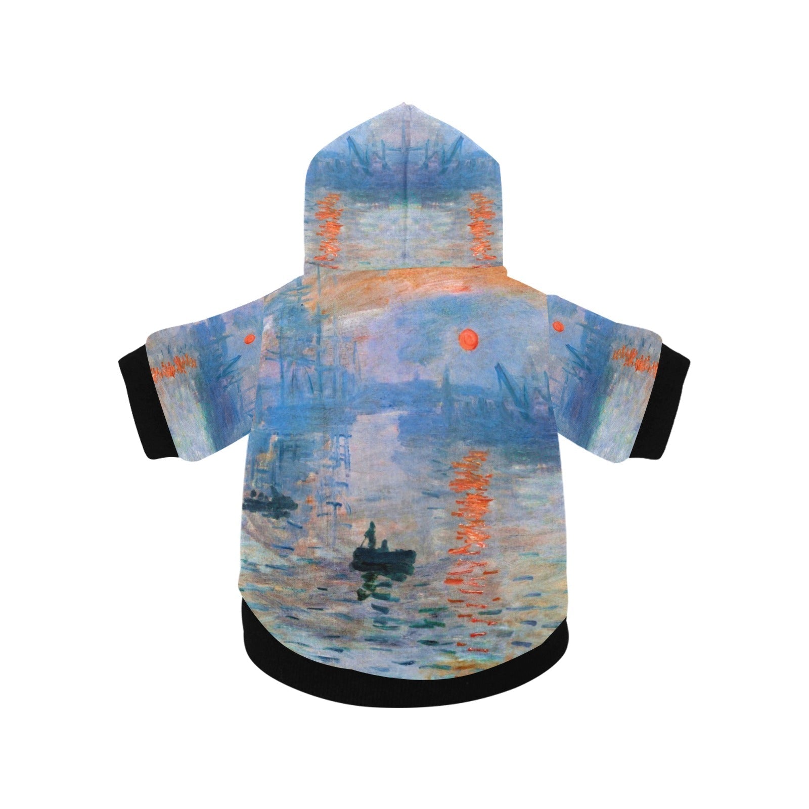 Monet Impression, Sunrise Button Hoodie | The Finest Market