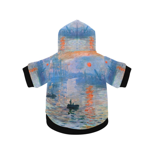 Monet Impression, Sunrise Button Hoodie | The Finest Market