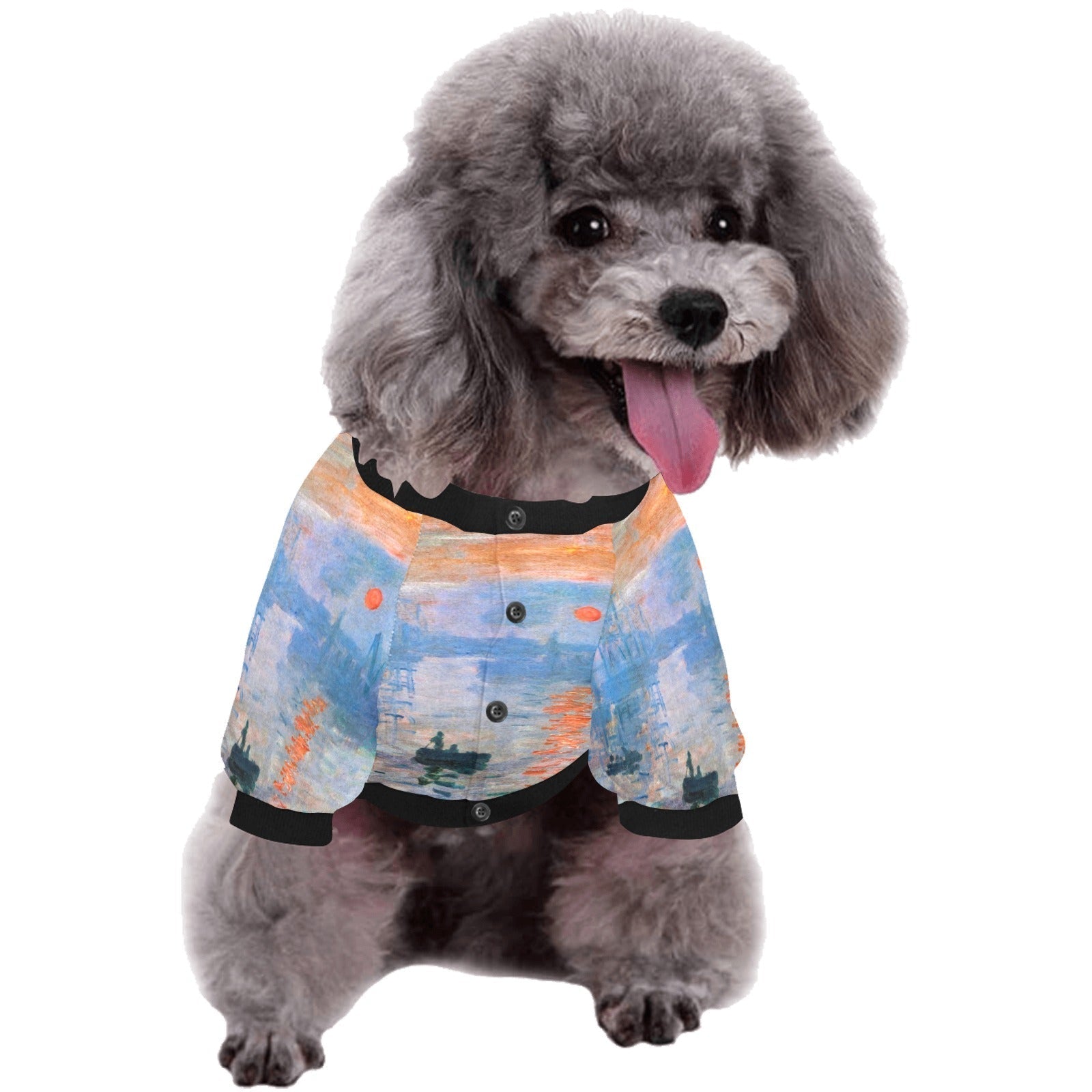 Monet Impression, Sunrise Round Neck Shirt - Premium Best - Majestic Pet Kingdom