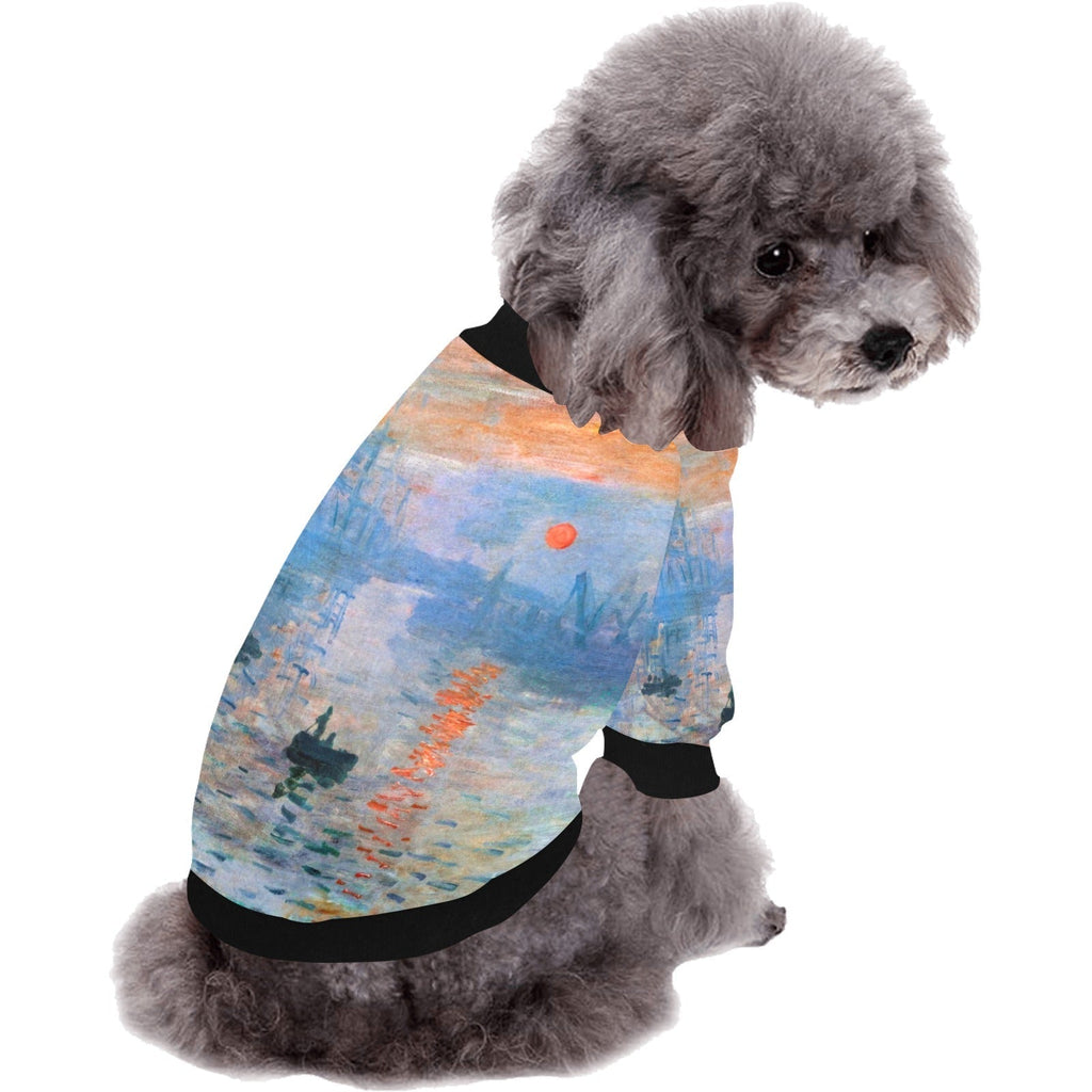 Monet Impression, Sunrise Round Neck Shirt - Premium Best - Majestic Pet Kingdom
