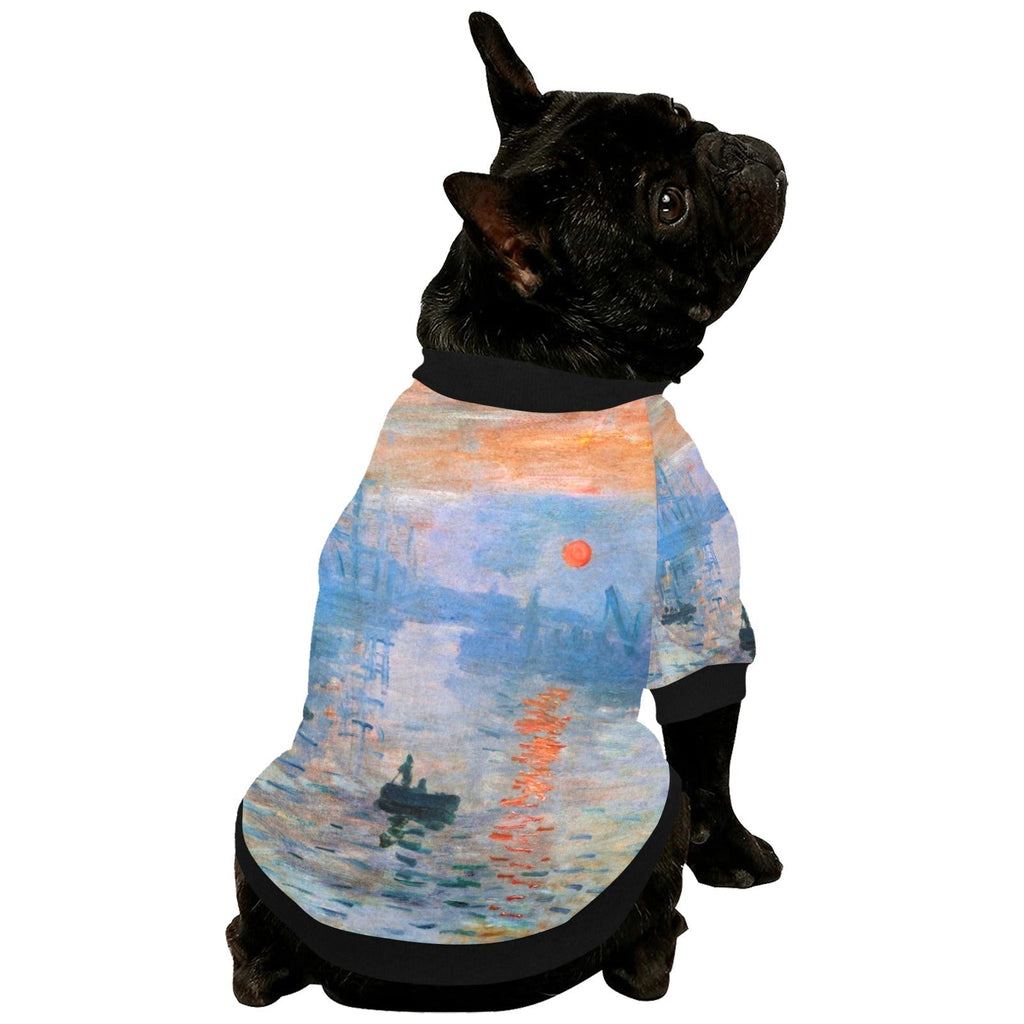 Monet Impression, Sunrise Round Neck Shirt - Premium Best - Majestic Pet Kingdom
