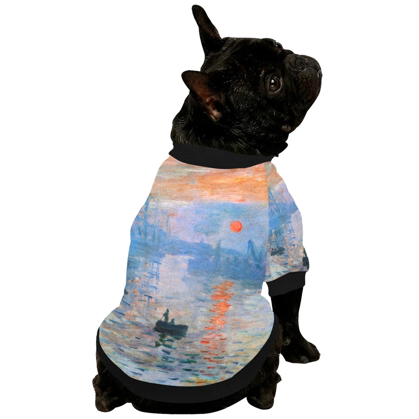 Monet Impression, Sunrise Round Neck Shirt - Premium Best - Majestic Pet Kingdom