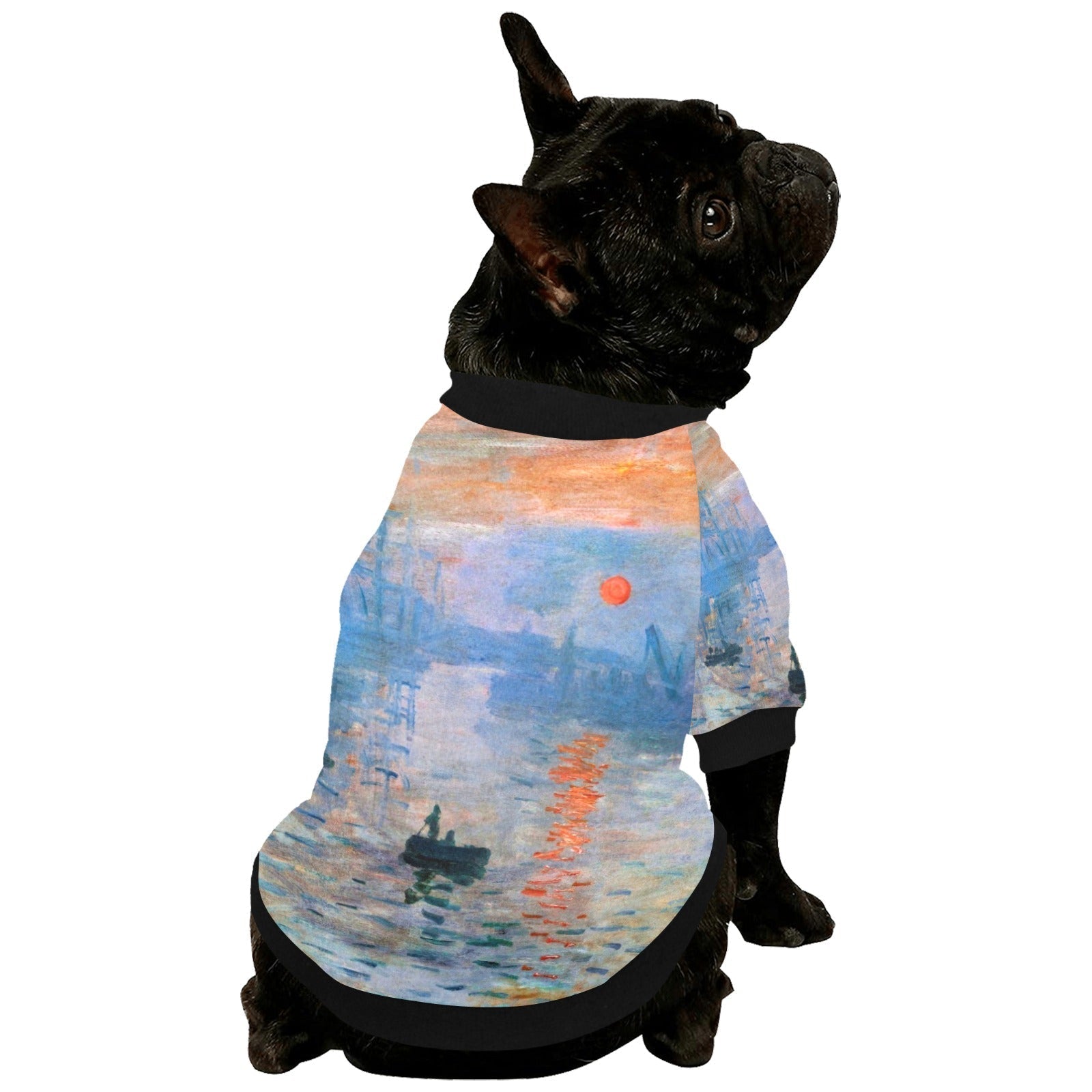 Monet Impression, Sunrise Round Neck Shirt - Premium Best - Majestic Pet Kingdom