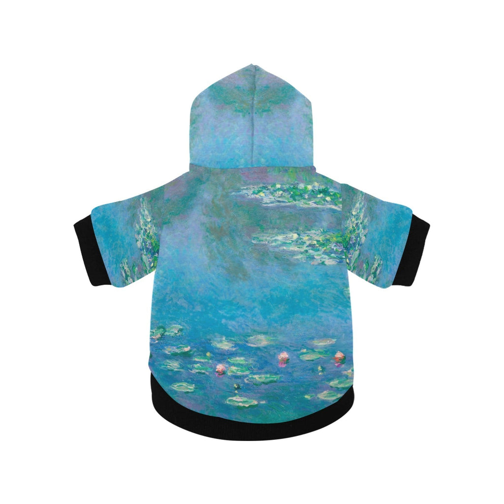 Monet Water Lilies Button Hoodie | The Finest Market Best