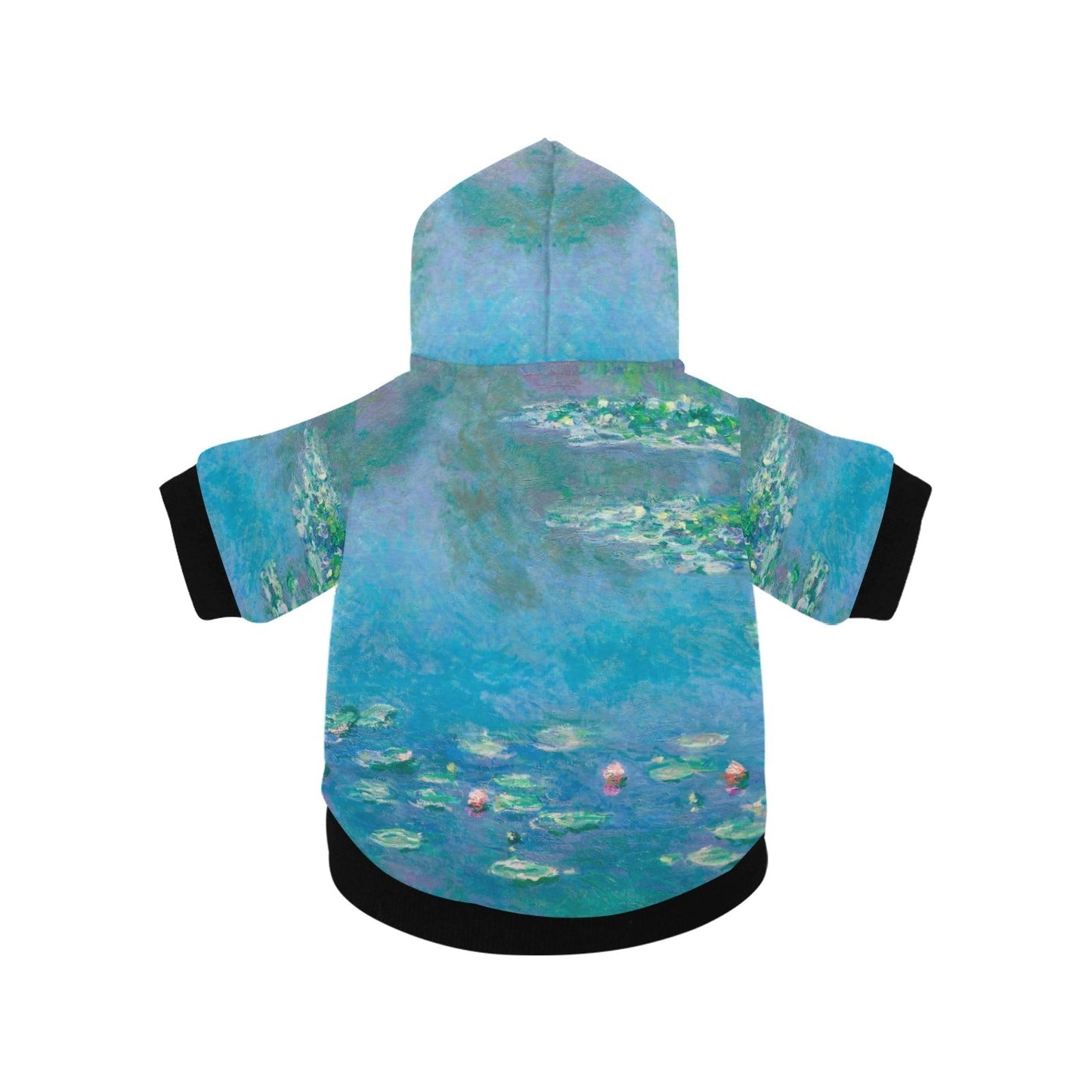 Monet Water Lilies Button Hoodie | The Finest Market Best