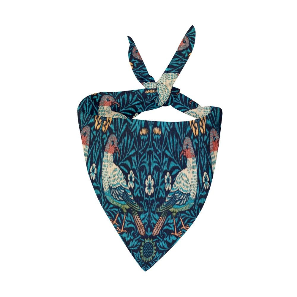 Morris Bird Double-SIded Pet Bandana | The Finest Market