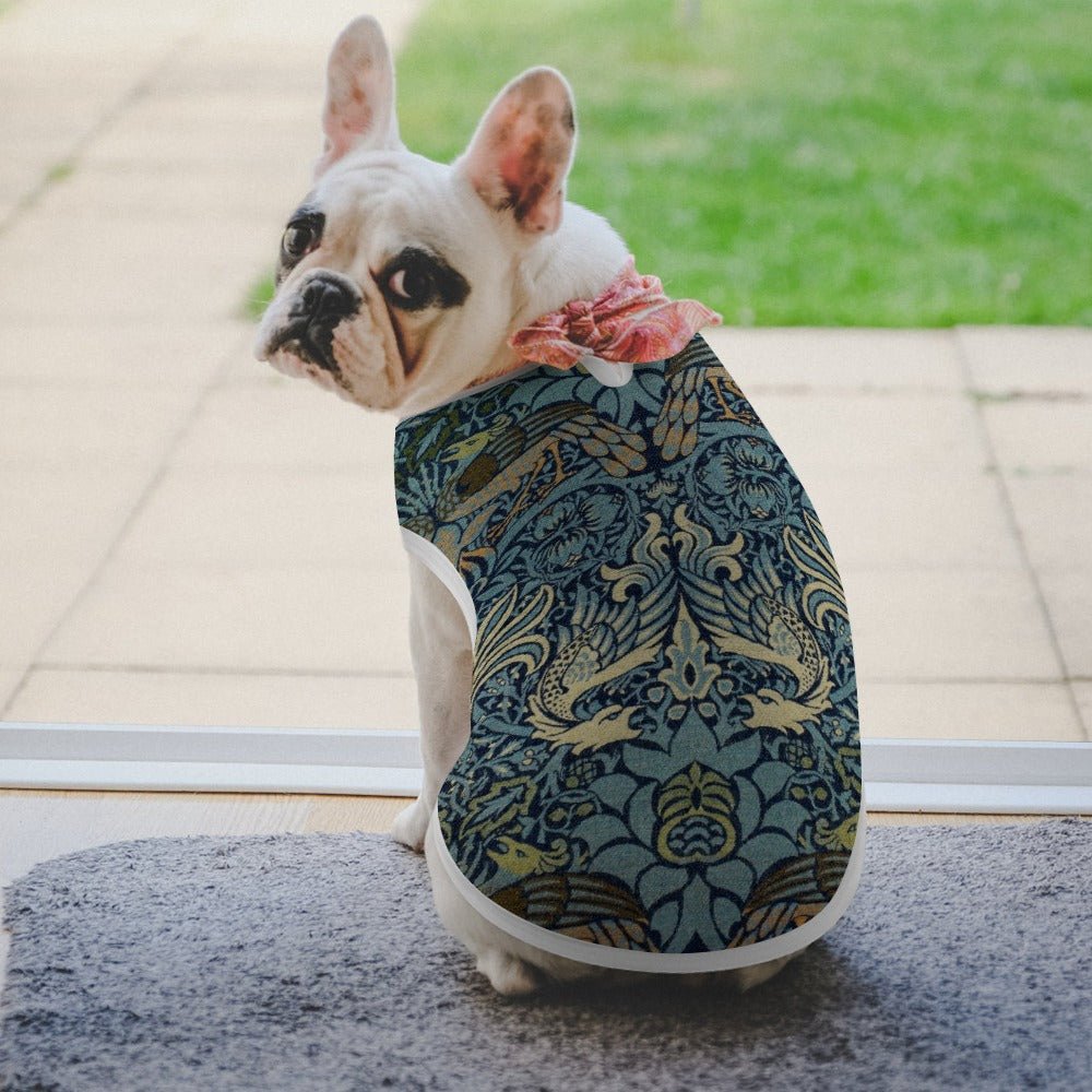 Morris Peacock and Dragon Pet Vest | The Finest Market Best - Majestic Pet Kingdom