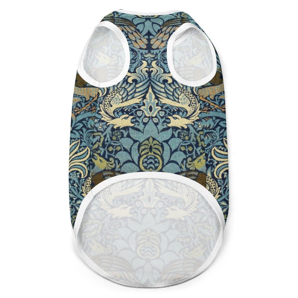 Morris Peacock and Dragon Pet Vest | The Finest Market Best - Majestic Pet Kingdom