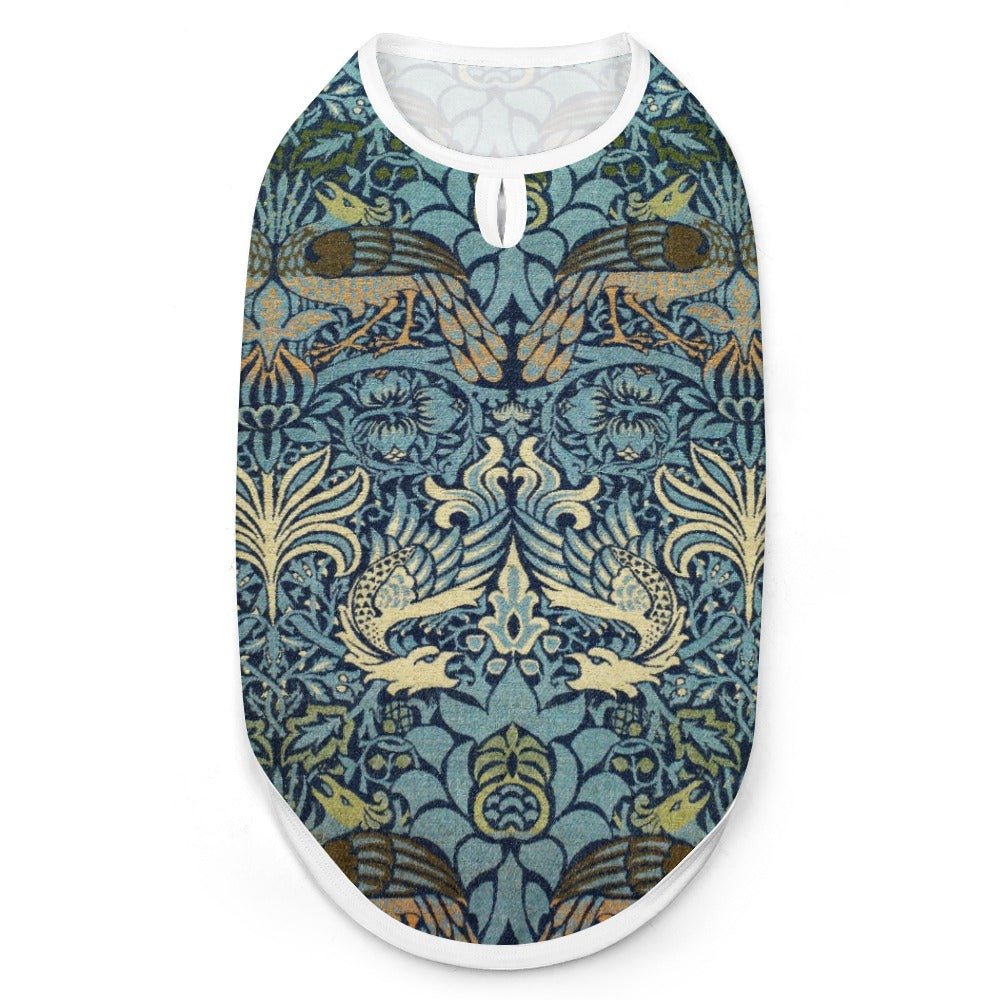 Morris Peacock and Dragon Pet Vest | The Finest Market Best - Majestic Pet Kingdom