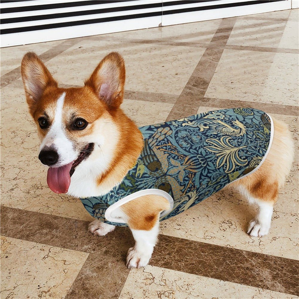Morris Peacock and Dragon Pet Vest | The Finest Market Best - Majestic Pet Kingdom
