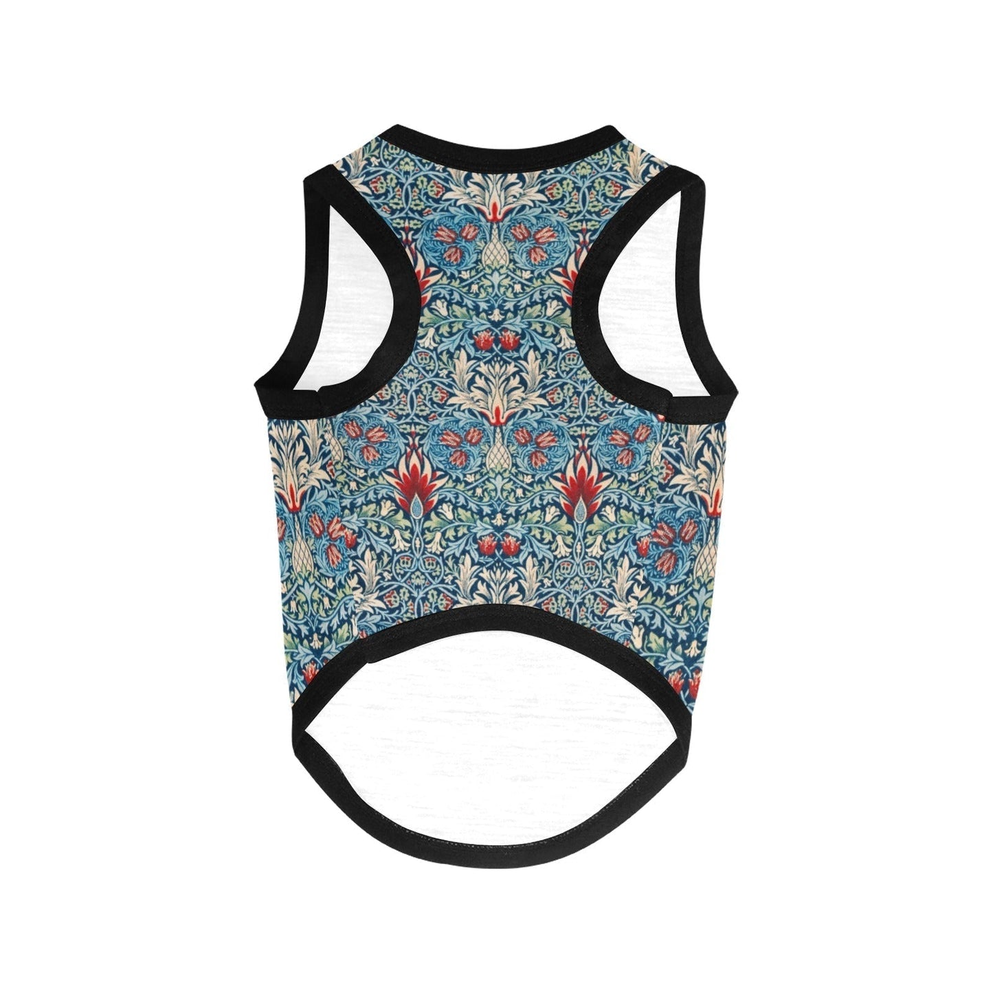 Dog Tank Top William Morris Snakeshead Patterned Pet Apparel