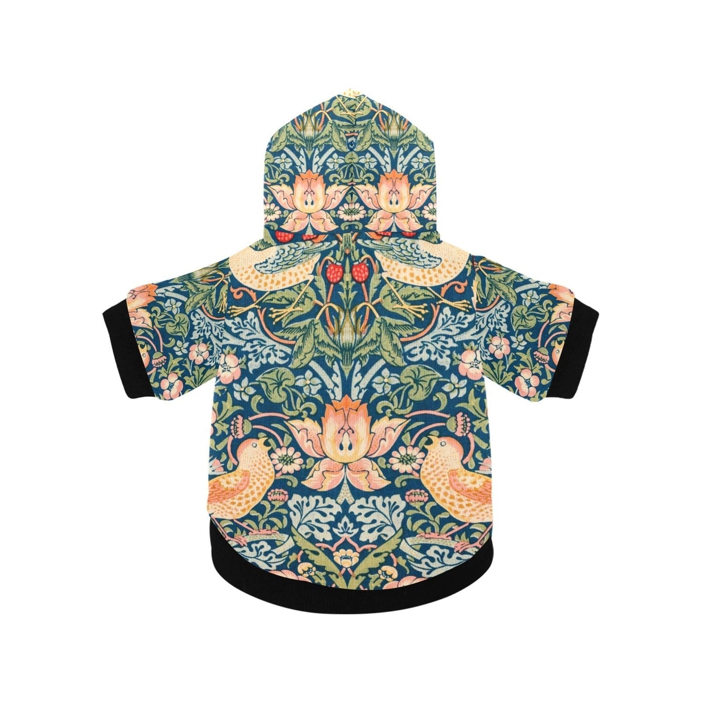 Morris Strawberry Thief Button Hoodie | The Finest Market