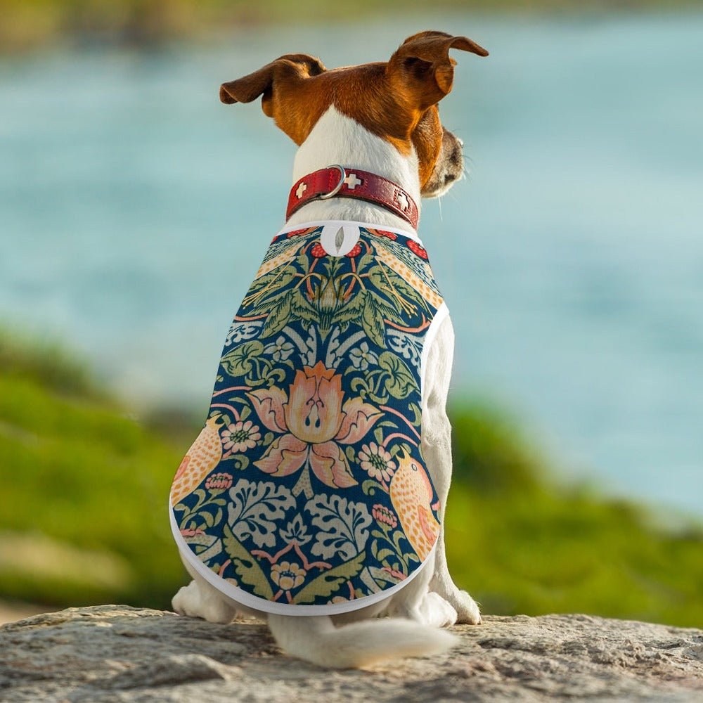 Morris Strawberry Thief Pet Vest | The Finest Market Best - Majestic Pet Kingdom