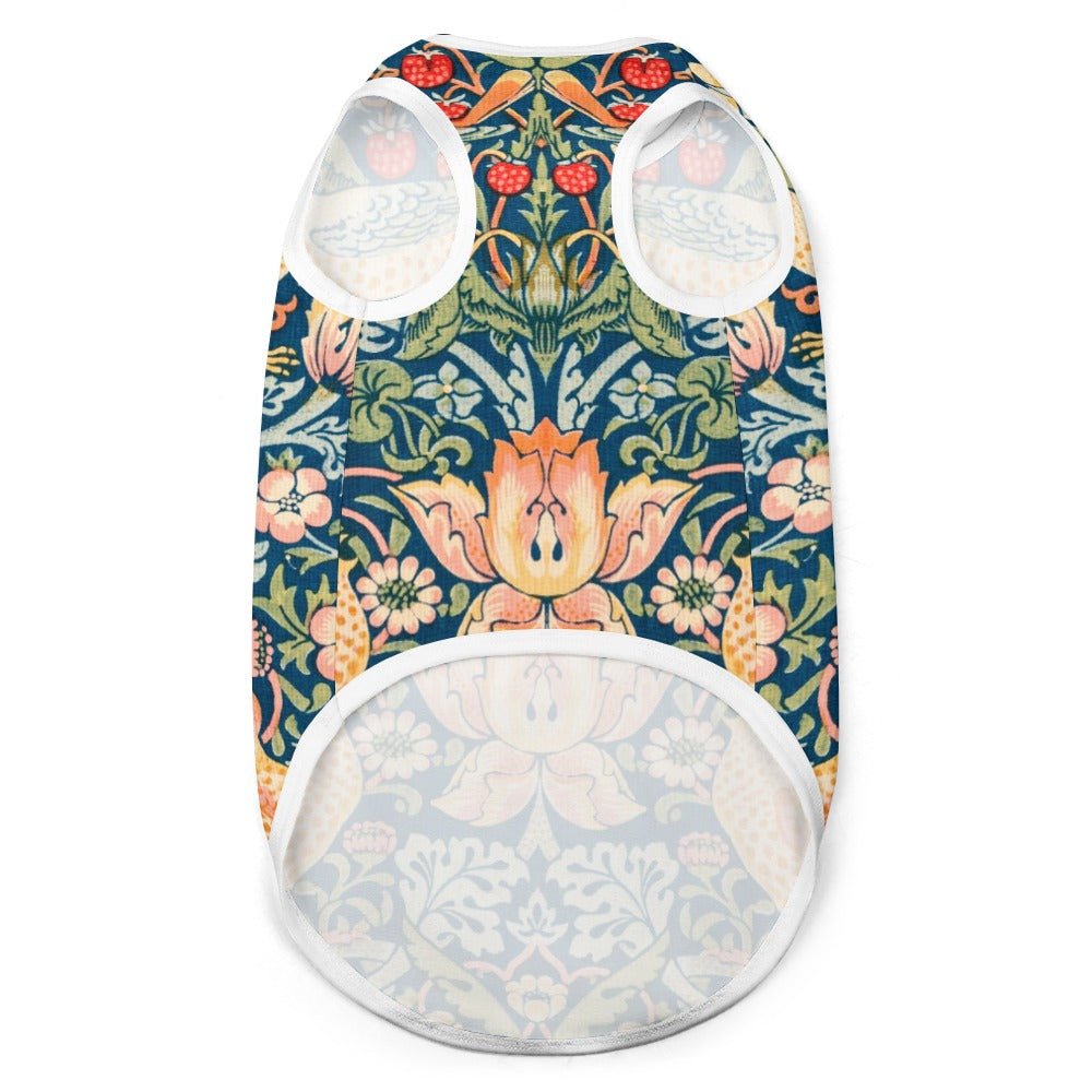 Morris Strawberry Thief Pet Vest | The Finest Market Best - Majestic Pet Kingdom