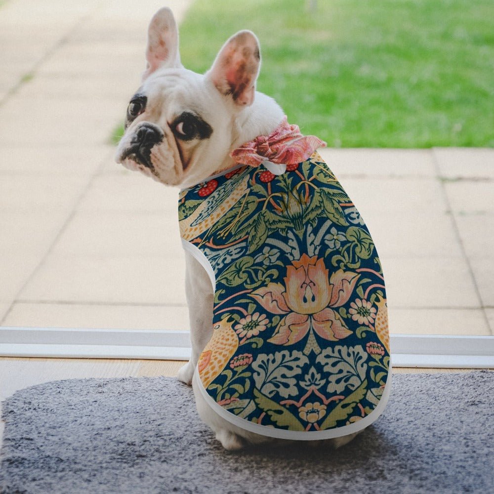 Morris Strawberry Thief Pet Vest | The Finest Market Best - Majestic Pet Kingdom