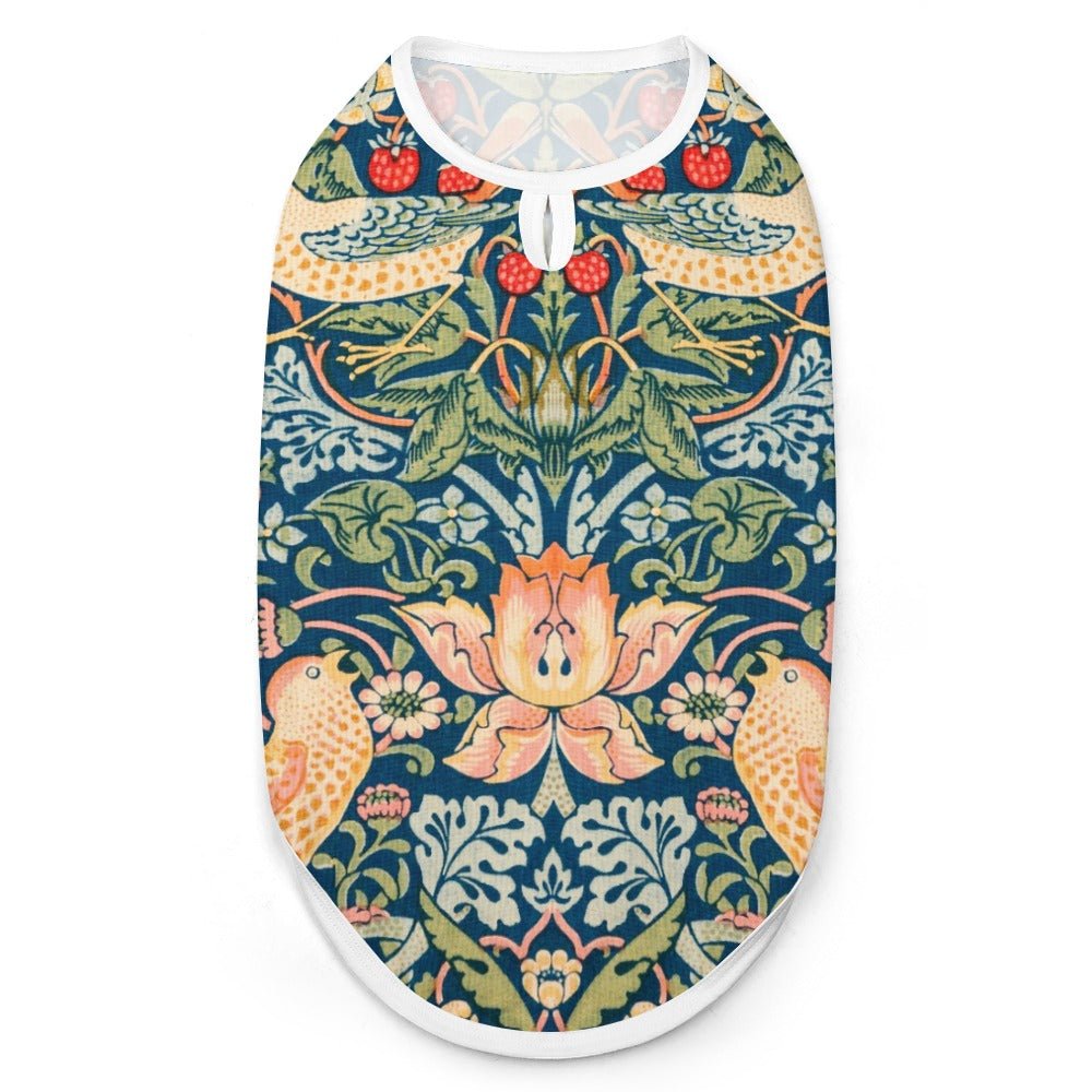 Morris Strawberry Thief Pet Vest | The Finest Market Best - Majestic Pet Kingdom