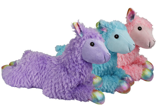 Dog Plush Toy Multipet Jumbo Llama Giant Squeaker Toy 24in - Main Feature View | Majestic Pet Kingdom
