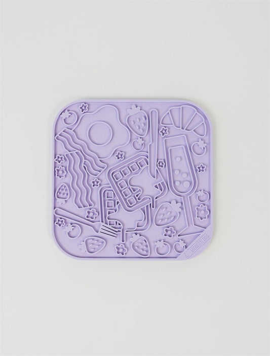 Dog Lick Mat Munch and Brunch Anxiety Relief Feeding Plate