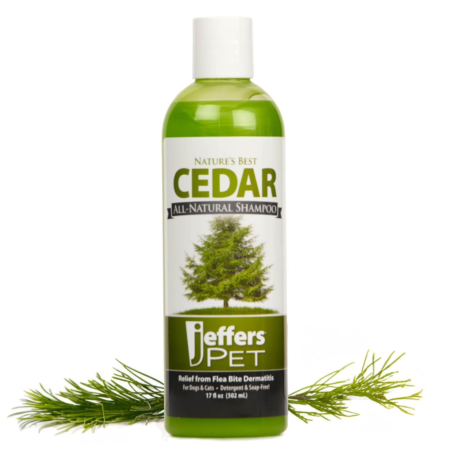 Jeffers Pet Nature's Best Cedar All-Natural Flea Bite Relief Shampoo | Majestic Pet Kingdom™