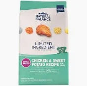 Dog Food Natural Balance Small Breed Chicken Sweet Potato Ba