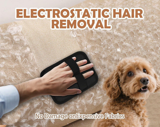 pet-hair-removal-gloves-deshedding-grooming-mitts-red-black-luxury-view-2 | Majestic Pet Kingdom
