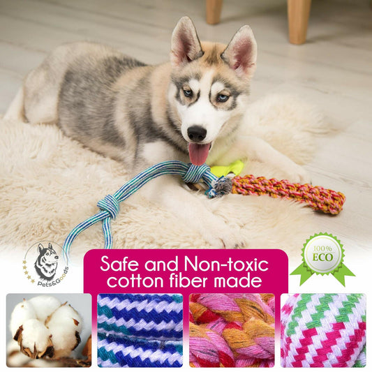 dog-rope-toys-13-pack-durable-cotton-chew-tug-bundle-luxury-view-2 | Majestic Pet Kingdom
