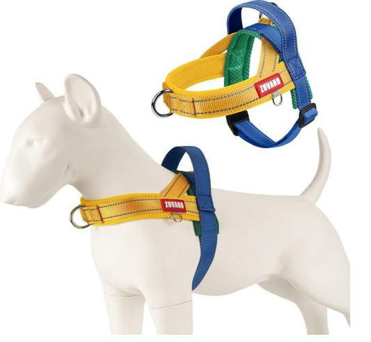 Kumihigh Yellow Dog No Pull Padded Escape Proof Harness XL Vibrant Color - Main Feature View | Majestic Pet Kingdom