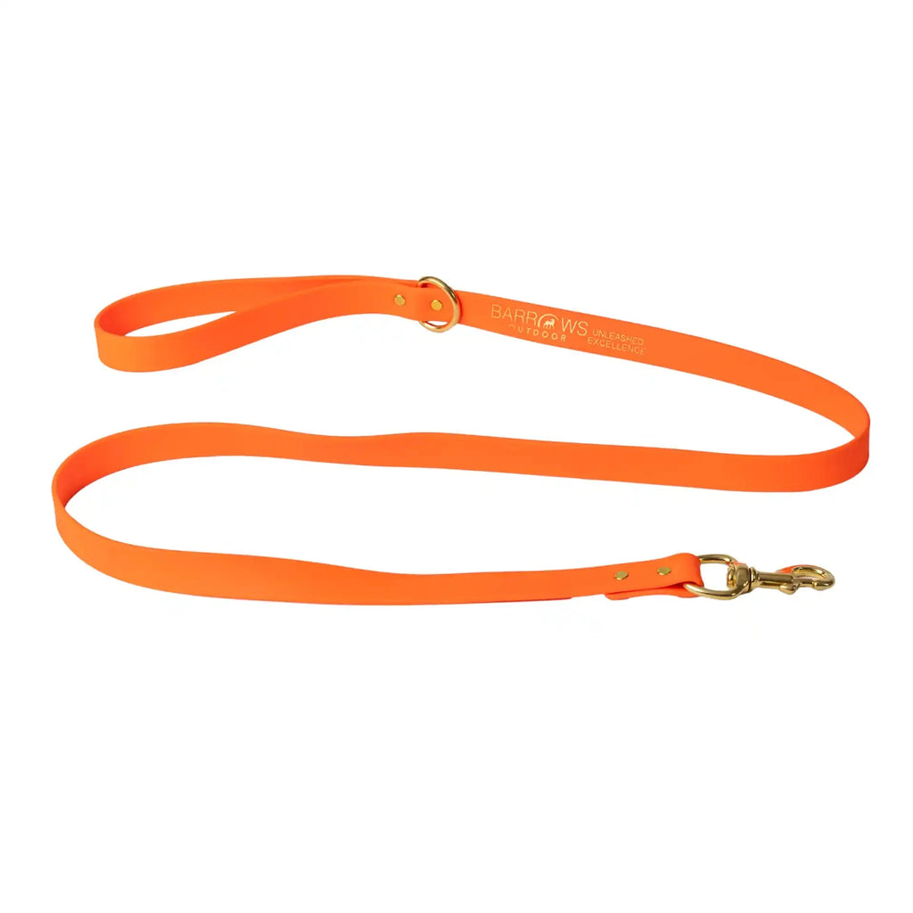 Heavy-Duty Waterproof Dog Leash - Orange Pet Lead