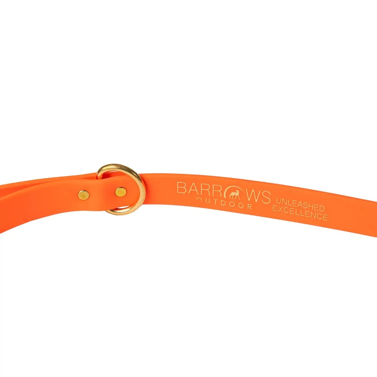 Dog Leash Waterproof Orange Heavy Duty Hunting Walking Lead
