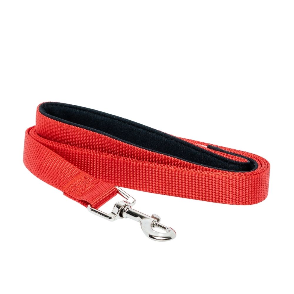 Padded Grip Heavy Duty Nylon Dog Leash Lead (5 Feet)