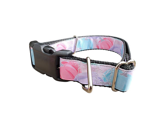 Dog Collar Pastel Pumpkins Cute Autumn Fall Harvest Pattern Nylon