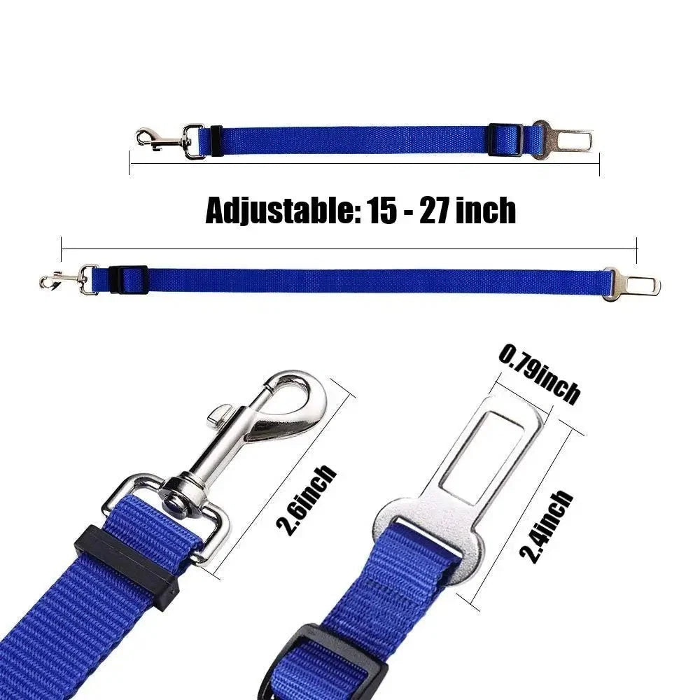Majestic Pet Kingdom - Adjustable Pet Car Seat Belt Harness | Dog and Cat Safety Strap View 6