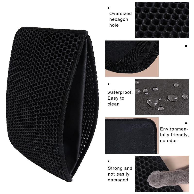 Cat Litter Pad Honeycomb Double-Layer Trapping Mat - Large | Purrfect Pet Kingdom