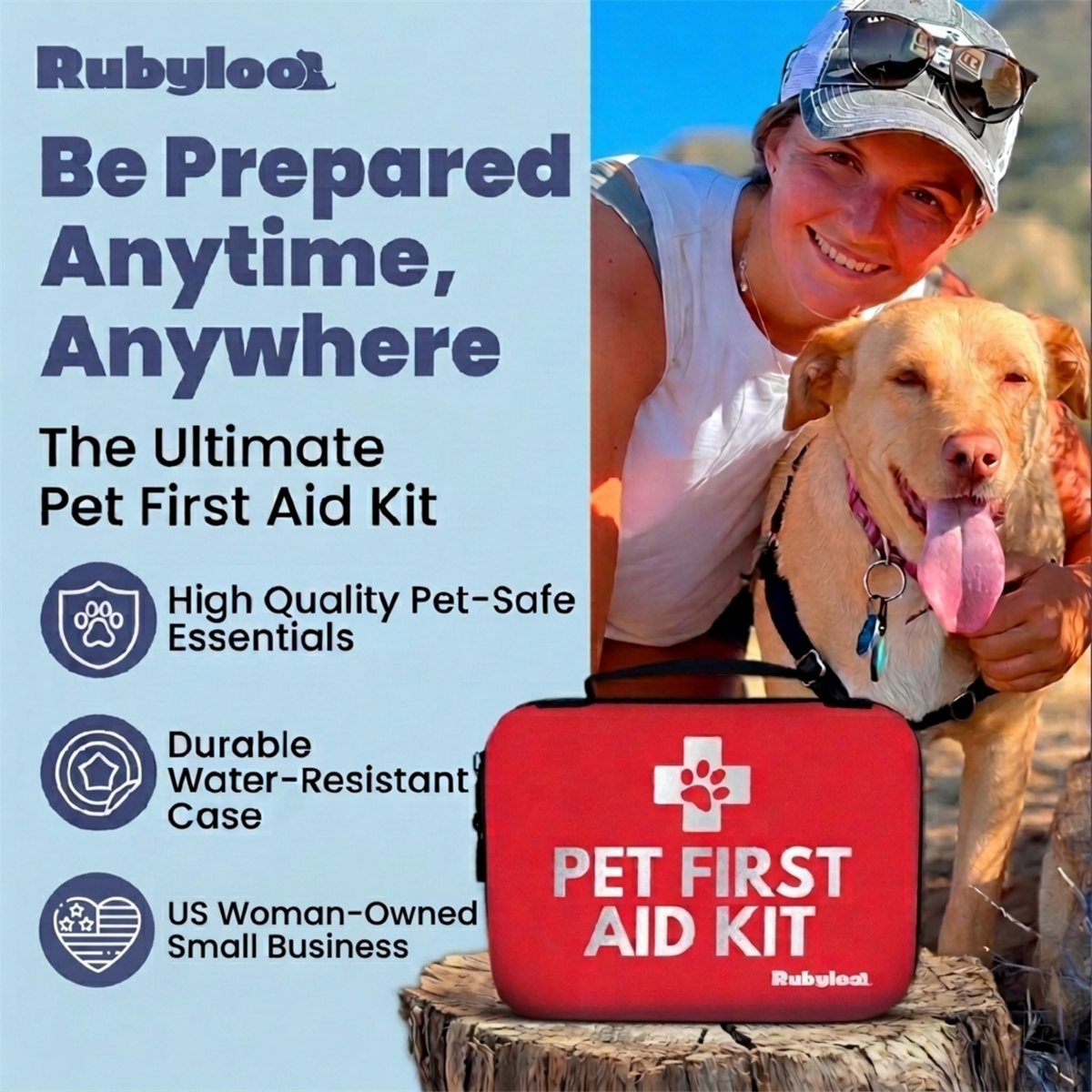 Pet First Aid Kit Emergency Medical Care Travel Bag with Supplies - Detail Angle 6 | Majestic Pet Kingdom