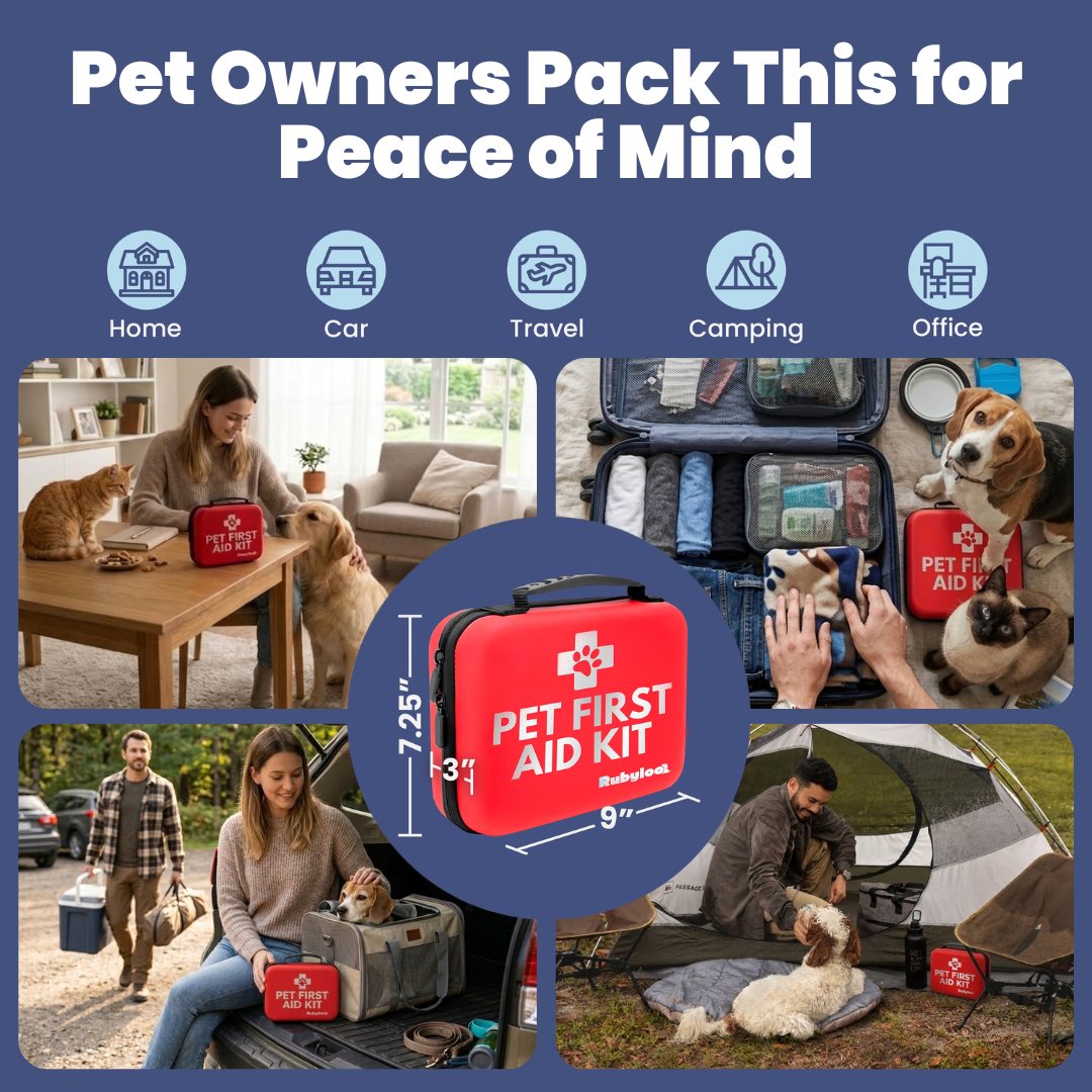 Pet First Aid Kit Emergency Medical Care Travel Bag with Supplies - Detail Angle 7 | Majestic Pet Kingdom