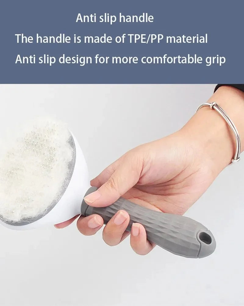Pet Hair Removal Brush | Slicker Grooming Comb for Dogs and Cats