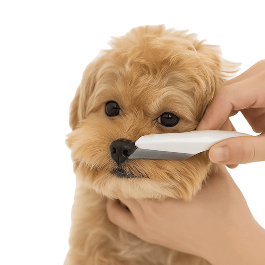 Dog Flea Comb Stainless Steel Fine-Tooth Deshedding Groomer Tool