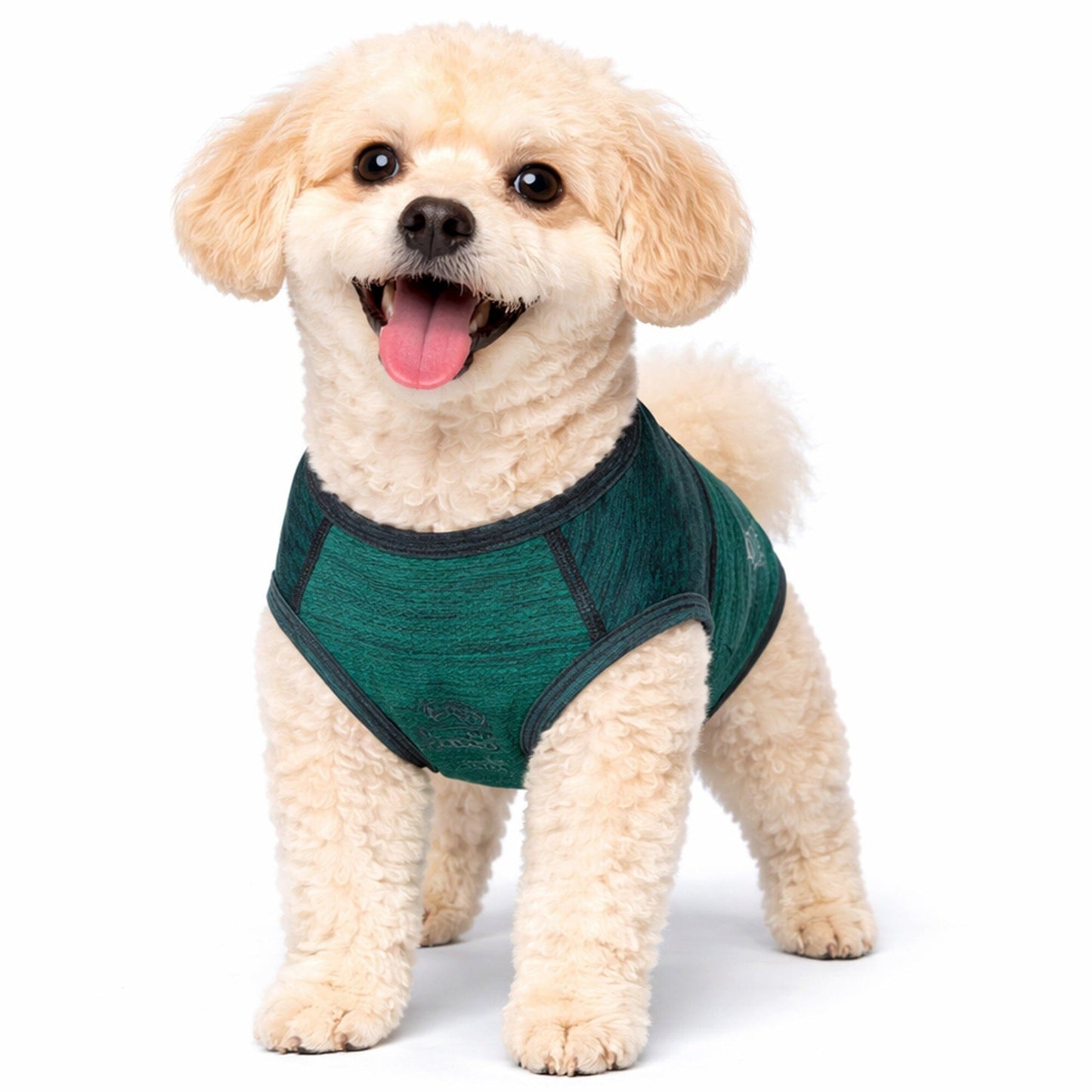 Pet Life ® Active 'Aero-Pawlse' Quick-Dry and 4-Way-Stretch Yoga Fitness Dog T-Shirt Tank Top