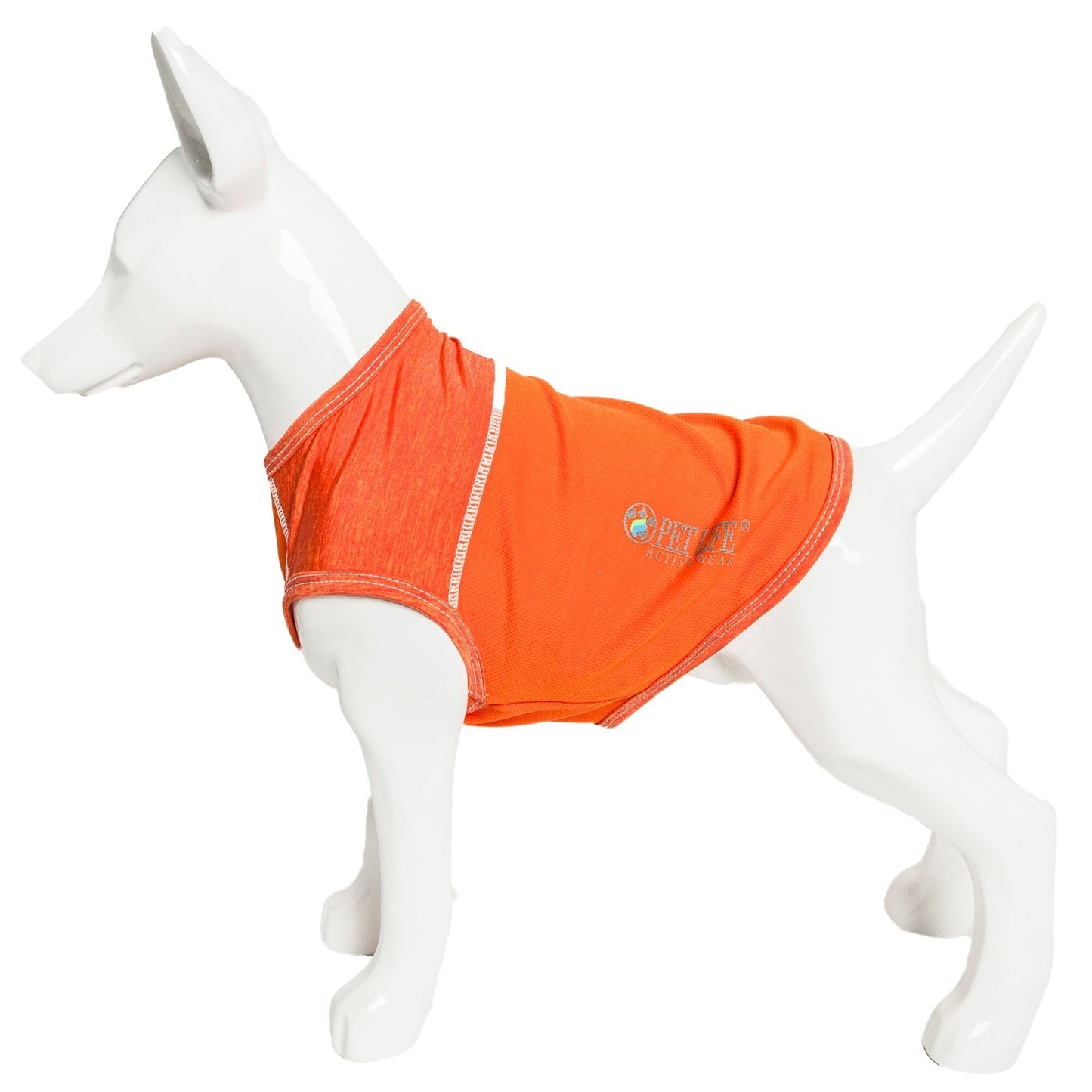Pet Life ® Active 'Aero-Pawlse' Quick-Dry and 4-Way-Stretch Yoga Fitness Dog T-Shirt Tank Top