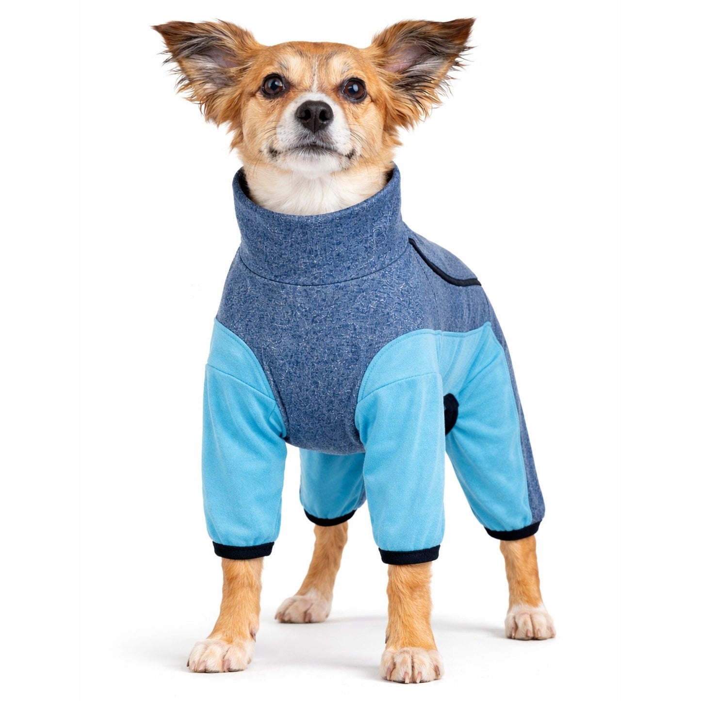 Pet Life ® Active 'Chase Pacer' Medium-weight 4-Way-Stretch Yoga Fitness Dog Tracksuit