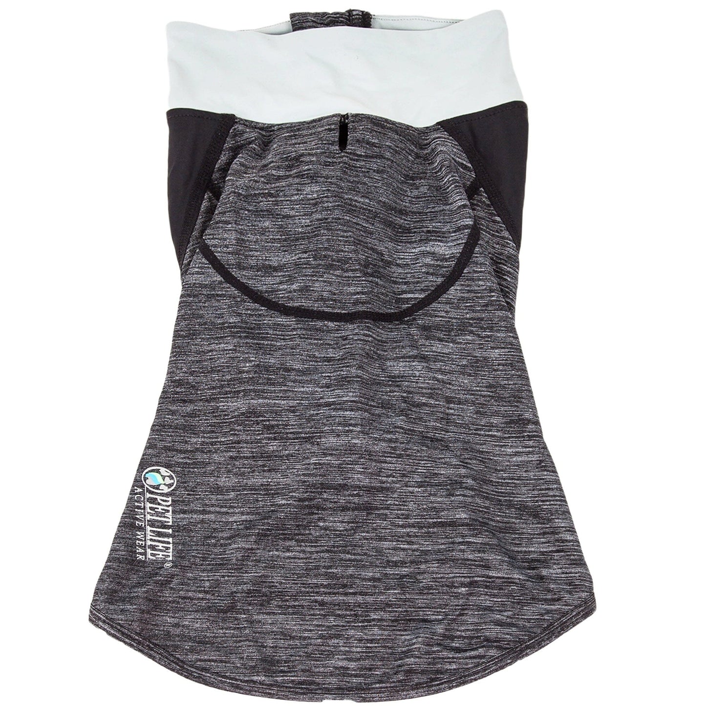 Pet Life ® Active 'Chewitt Wagassy' 4-Way-Stretch Yoga Fitness Long-Sleeve Dog T-Shirt