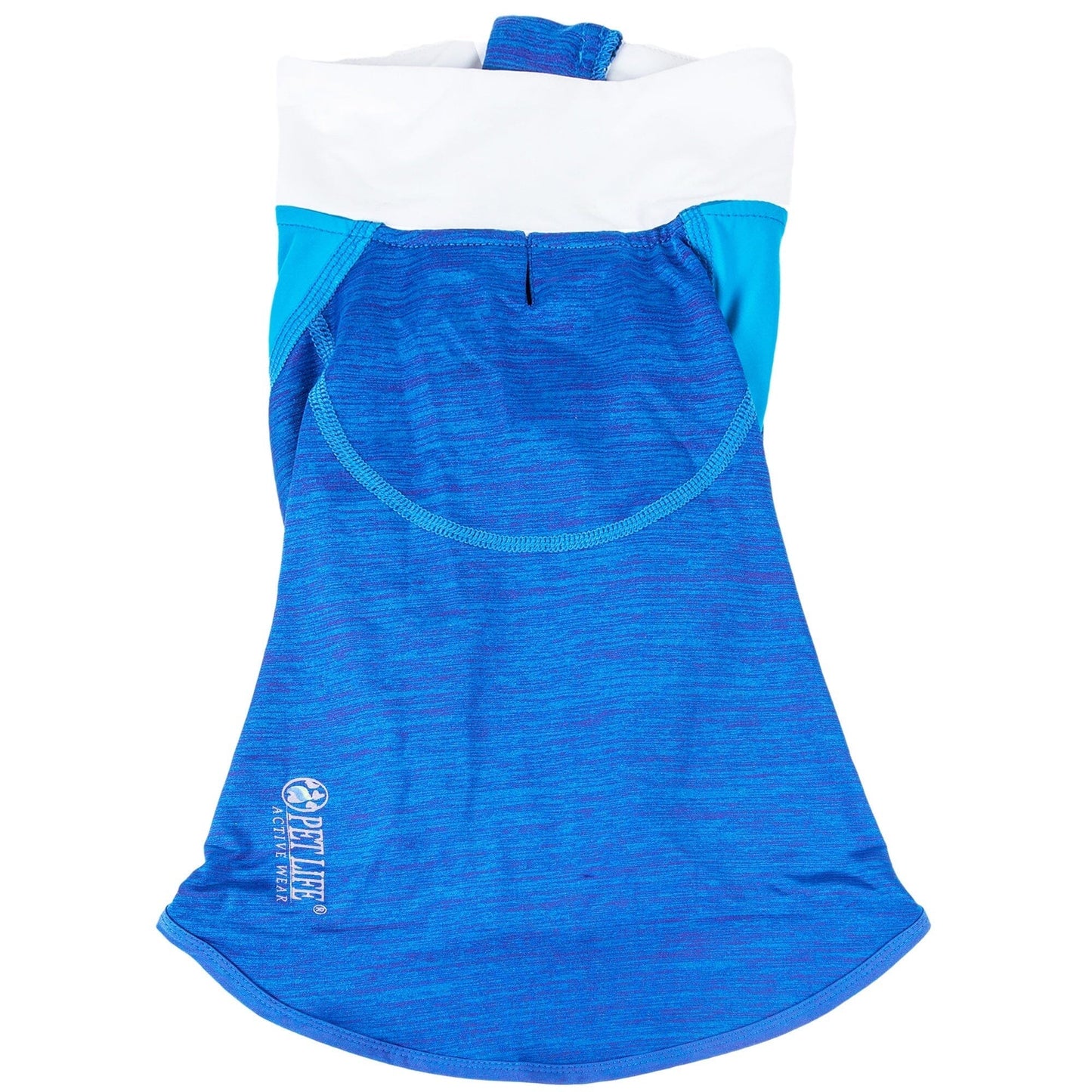 Pet Life ® Active 'Chewitt Wagassy' 4-Way-Stretch Yoga Fitness Long-Sleeve Dog T-Shirt