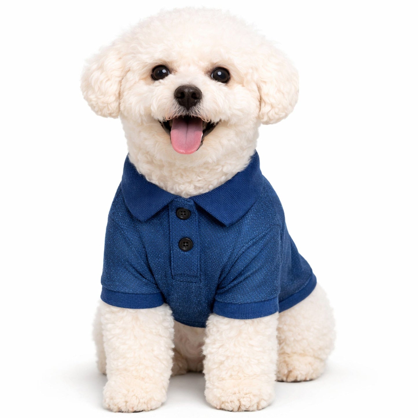 Pet Life ® Active 'Fur-Flex' Stretch and Quick-Dry Anti-Odor Fitness Yoga Dog Polo T-Shirt